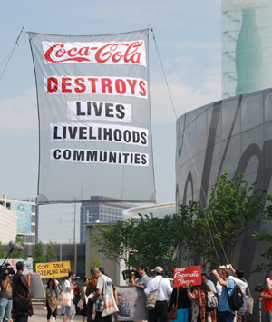 Banner at Coca-Cola Museum