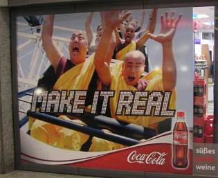 Actual Coca-Cola Advertisement