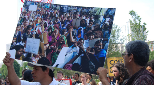 Coke Protest Picture for Museum