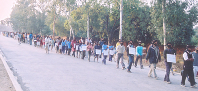 Coke Rally at Mehdiganj, Jan 2005