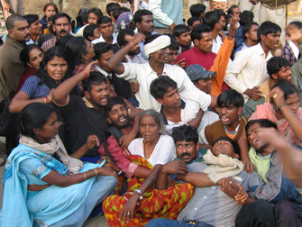 Sit-In at Mehdiganj